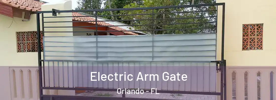 Electric Arm Gate Orlando - FL